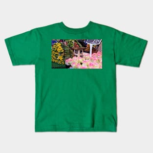 Paris Flower Shop Kids T-Shirt